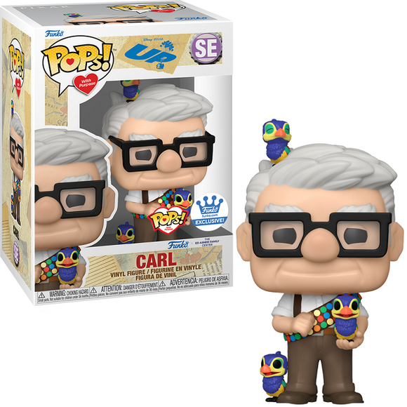 Carl with Baby Snipes SE Funko Pop Disney Up Exclusive