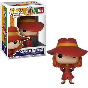 Carmen Sandiego #662 - Where in the World Is Carmen Sandiego Funko Pop! TV