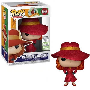 Carmen Sandiego #662 - Where in the World Is Carmen Sandiego Funko Pop! TV [Diamond 2019 Spring Convention Exclusive]