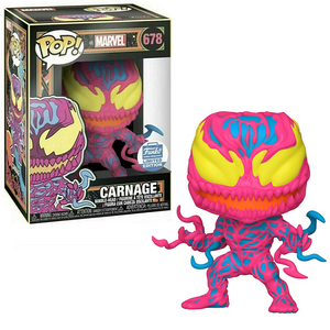 Carnage #678 - Marvel Funko Pop! [Black Light Funko Limited Edition]