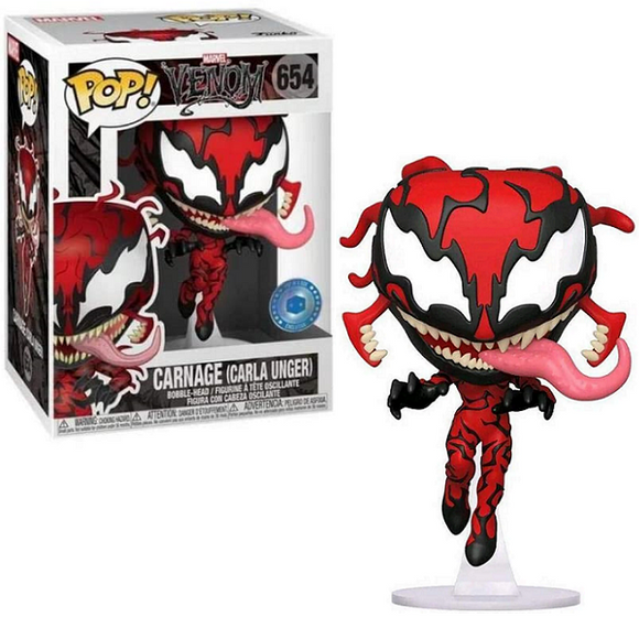 Carnage [Carla Unger] #654 - Marvel Venom Funko Pop! [PIAB Exclusive]