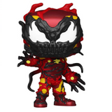 Carnage Iron Man #1437 Funko Pop from Marvel figure shown out of box