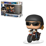 Carol Danvers On Motorcycle #57 Captain Marvel Funko Pop in box and out of box