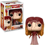 Carrie Bloody #467 Horror Funko Pop! displayed in and out of original window display box