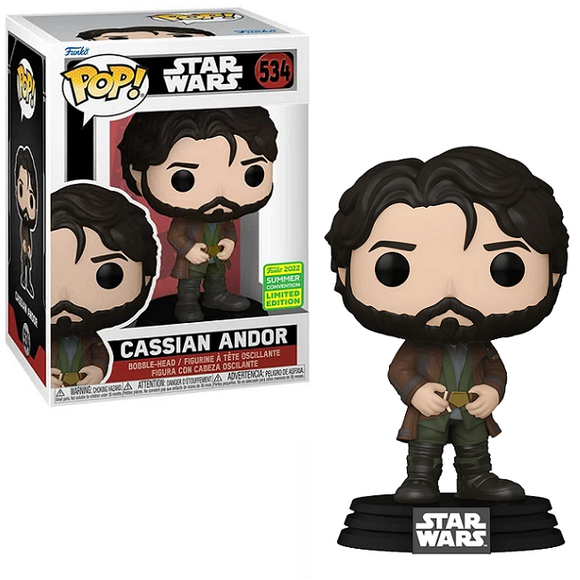 Cassian Andor #534 - Star Wars Funko Pop! [2022 Summer Convention Limited Edition]