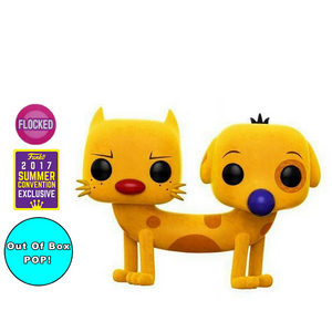 Catdog #221 [OOB] - Catdog Funko Pop! Animation [Flocked 2017 Summer Convention] 