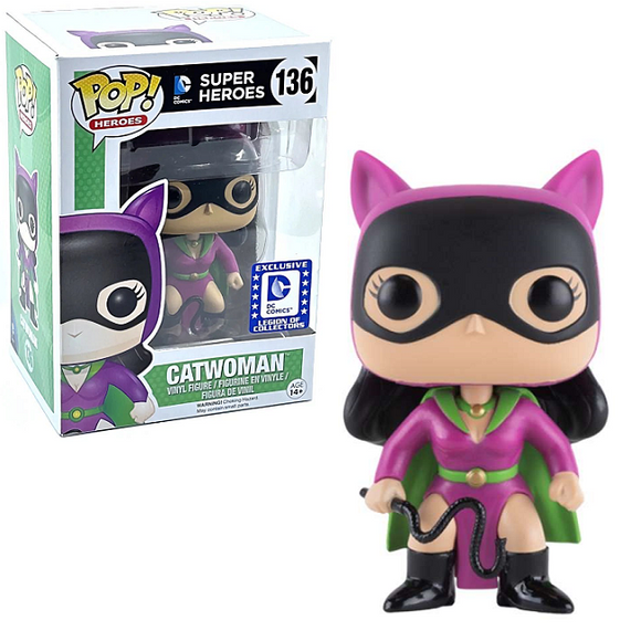 Catwoman #136 – DC Super Heroes Funko Pop! Heroes [Legion of Collectors Exclusive]