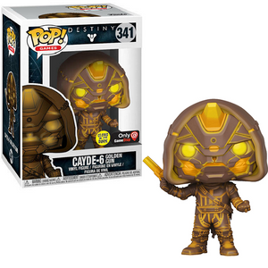 Cayde-6 Golden Gun #341 - Destiny Funko Pop! Games [GITD GameStop Exclusive]