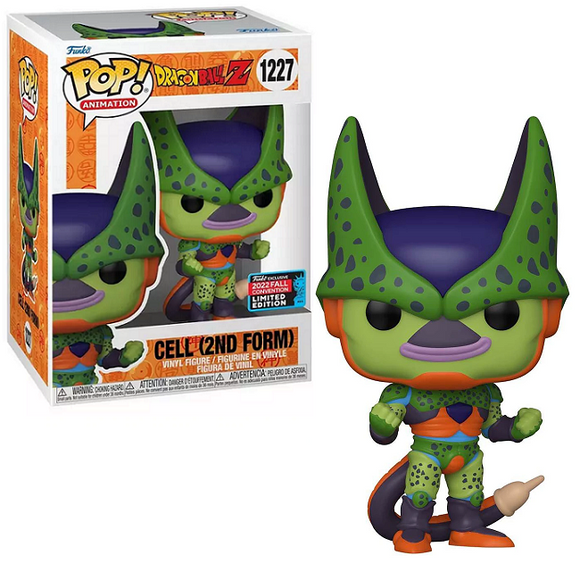 Cell [2nd Form] #1227 - Dragon Ball Z Funko Pop! Animation [2022 Fall Convention Limited Edition]