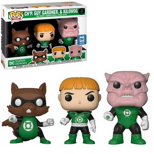 Ch'p, Guy Gardner & Kilowog - DC Super Heroes Funko Pop! Heroes