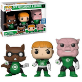 Ch'p, Guy Gardner & Kilowog Funko Pop in and out of box  
