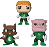 Ch'p, Guy Gardner & Kilowog Funko Pop out of box  
