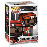 Chad Johnson #261 Bengals Funko Pop Football figure in box