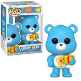 Champ Bear #1203 Care Bears 40th Funko Pop in box and out of box