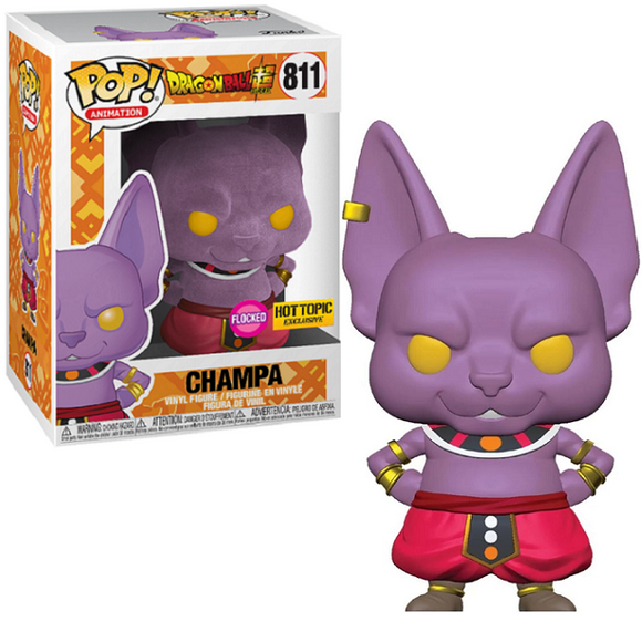 Champa #811 - Dragon Ball Super Funko Pop! Animation [Flocked Hot Topic Exclusive]