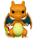 Charizard #851 10-inch Funko Pop figure shown out of the box, front view