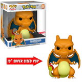 Charizard #851 10-inch Funko Pop shown in-box and out-of-box, front view