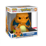 Charizard #851 10-inch Funko Pop displayed inside the box, front view