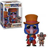Charles Dickens with Rizzo #1456 Funko Pop Movies figure in box and out of box