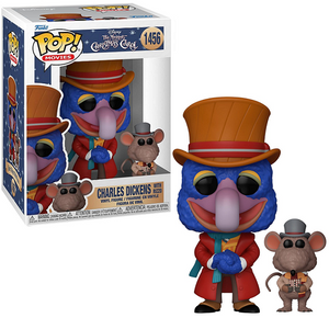 Charles Dickens with Rizzo #1456 - Disney The Muppet Christmas Carol Funko Pop! Movies