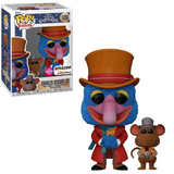 Charles Dickens with Rizzo #1456 flocked Amazon Exclusive Funko Pop figure in box and out of box