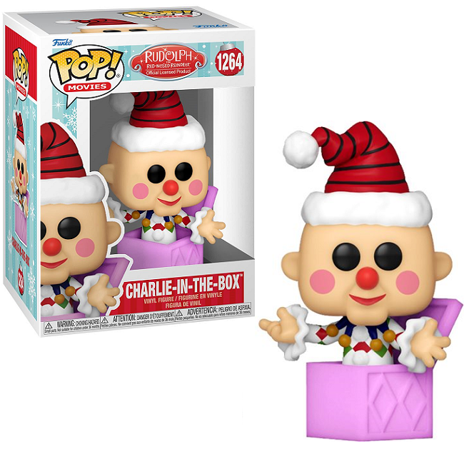 Charlie In The Box #1264 - Rudolph the Red-Nosed Reindeer Funko Pop! M ...