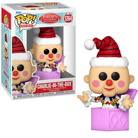 Charlie In The Box #1264 - Rudolph the Red-Nosed Reindeer Funko Pop! Movies
