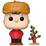 Charlie Brown With Tree #1627 A Charlie Brown Christmas Funko Pop TV out of box