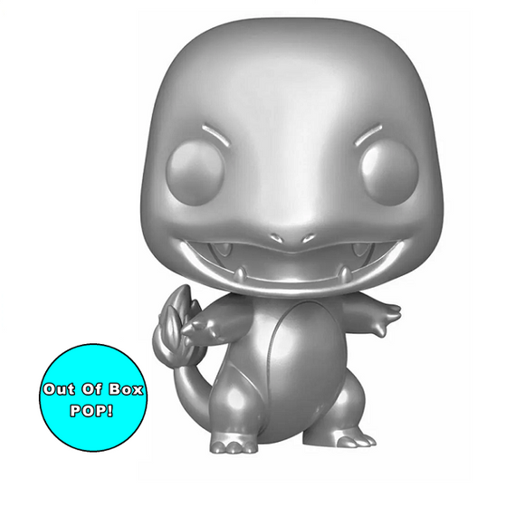 Charmander #455 [OOB] - Pokemon Funko Pop! Games [Silver Metalic]