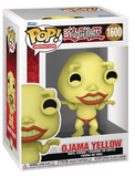 Ojama Yellow #1600 Funko Pop! Animation Yu-Gi-Oh! — figure in retail window display box.