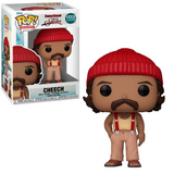 Cheech Funko Pop #1558 shown in box and out of box from Cheech & Chong Up in Smoke