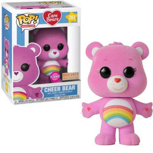 Cheer Bear #351 Care Bears Funko Pop! Animation [Flocked Box Lunch Exclusive]