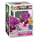 Cheshire Cat #1199 Alice In Wonderland Funko Pop — GITD Flocked Chase PIAB Exclusive, in retail box
