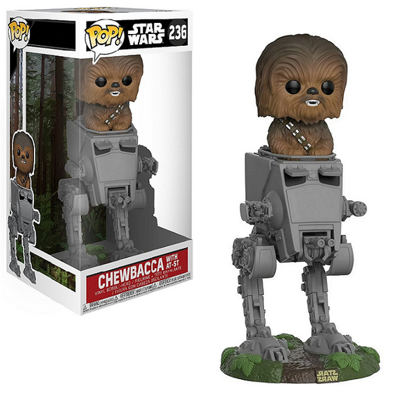 Chewbacca With AT-ST #236 - Star Wars Funko Pop!