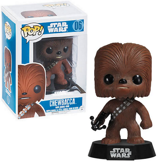 Chewbacca #06 - Star Wars Funko Pop! [Blue Box Small Font]