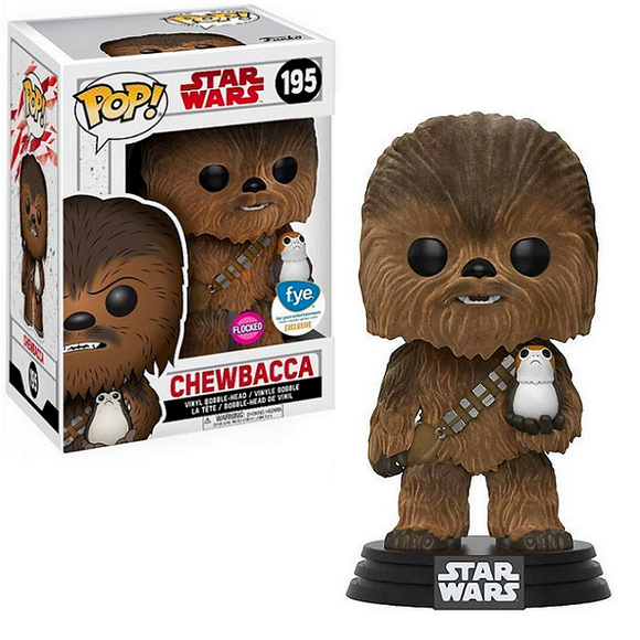 Chewbacca #195 - Star Wars Funko Pop! [Flocked FYE Exclusive]