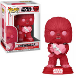Chewbacca #419 Star Wars Valentine Funko Pop! in box and out of box