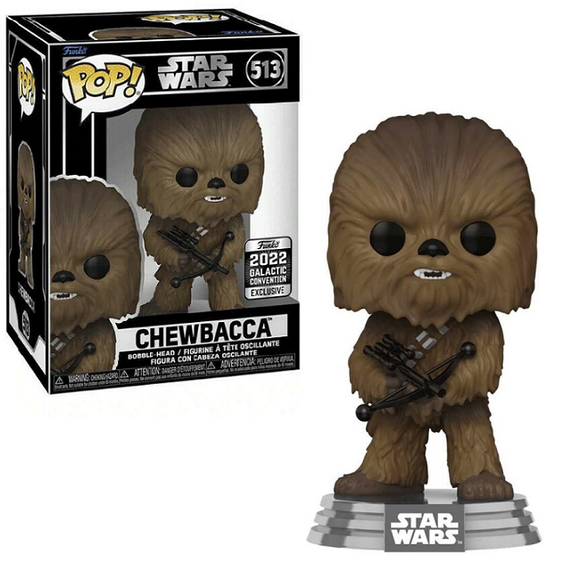 Chewbacca #513 - Star Wars Funko Pop! [2022 Galactic Convention Exclusive]