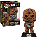 Chewbacca #570 Star Wars Retro Funko Pop! in box and out of box