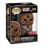 Chewbacca #570 Star Wars Funko Pop! Target Exclusive figure inside display box.