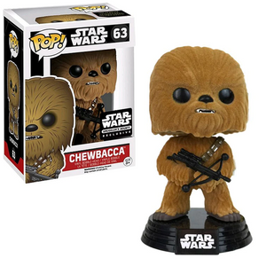 Chewbacca #63 - Star Wars Funko Pop! [Flocked Smugglers Bounty Exclusive]