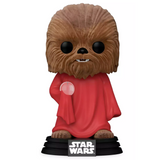 Chewbacca Life Day #576 Star Wars flocked Funko Pop out of box