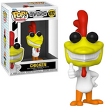 Chicken #1072 Cow and Chicken Funko Pop in box and out of box