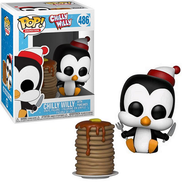 Chilly Willy with Pancakes #486 - Chilly Willy Funko Pop! Animation