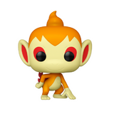 Chimchar Funko Pop #963 displayed out of the box from Pokémon
