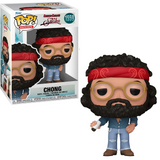 Chong Funko Pop #1559 shown in box and out of box from Cheech & Chong Up in Smoke