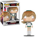 Chrissy #1538 Floating Bloody Stranger Things Funko Pop shown in and out of the box.