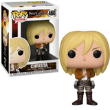 Christa #460 Attack on Titan Funko Pop figure in box and out of box