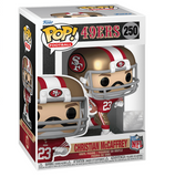 Christian McCaffrey #250 Funko Pop! – figure in box