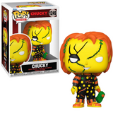 Chucky with Ax #1249 Chucky Funko Pop Movies Halloween in box and out of box